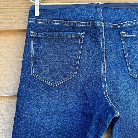 Old Navy Maternity Full Panel Skinny Blue Jeans Size 4 - Picture 9 of 11